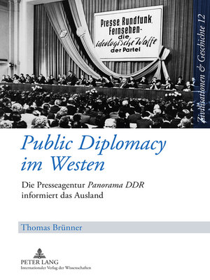 cover image of Public Diplomacy im Westen